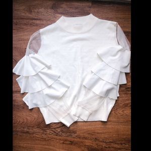 White long sleeve shirt